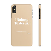 I Belong To Jesus Slim Phone Cases