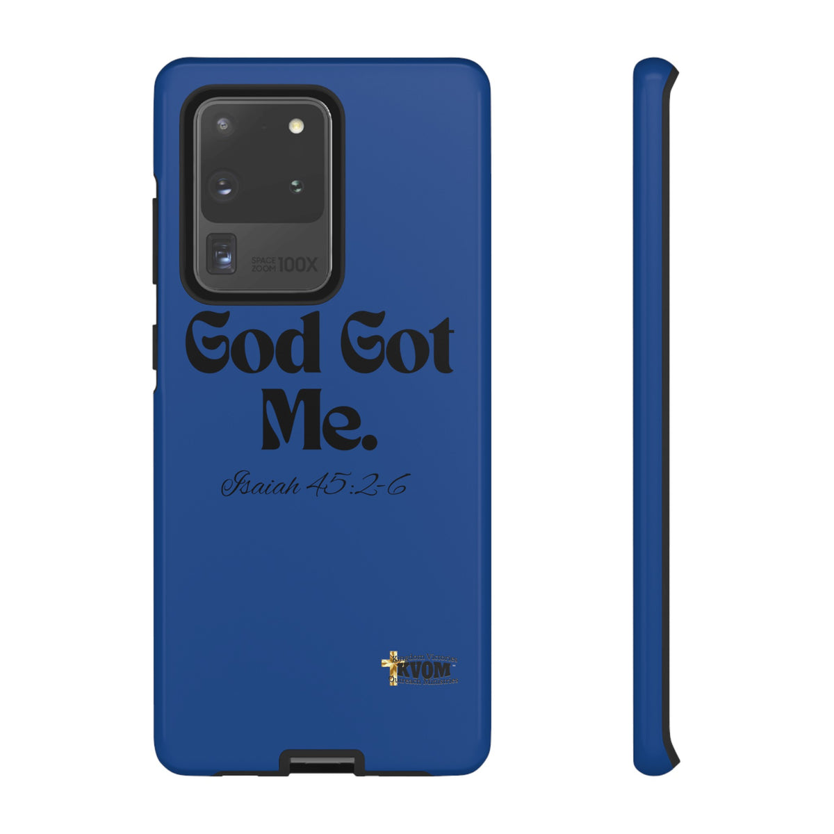 God Got Me KVOM Tough Case, Black Print