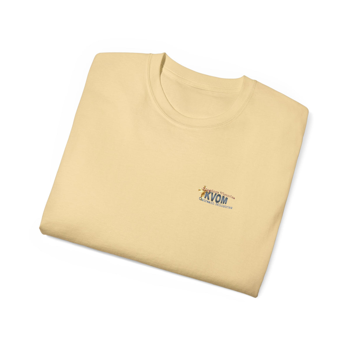 KVOM Blue Logo  Essentials Tee