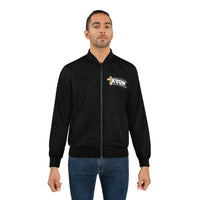 KVOM Logo Men's Bomber Jacket Black & White