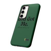 God Got Me KVOM Tough Case, Black Print