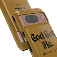 God Got Me KVOM Tough Case, Black Print