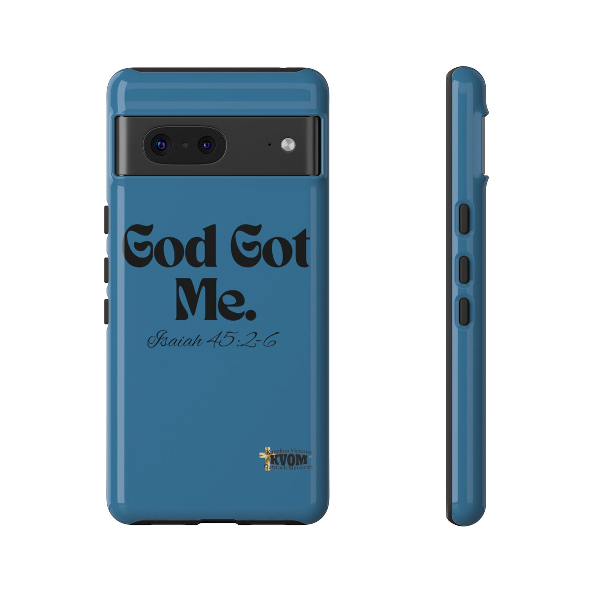 God Got Me KVOM Tough Case, Black Print