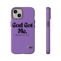 God Got Me KVOM Tough Case, Black Print