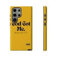 God Got Me KVOM Tough Case, Black Print