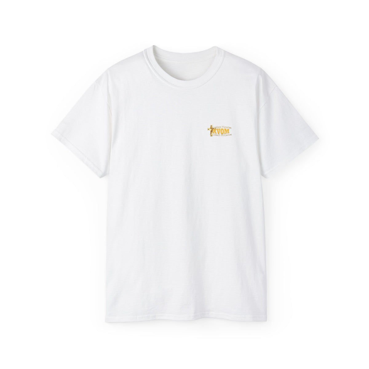 KVOM Yellow Gold Logo Essentials Tee