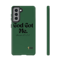 God Got Me KVOM Tough Case, Black Print