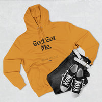 God Got Me Three-Panel Fleece Hoodie