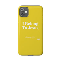 I Belong To Jesus Slim Phone Cases