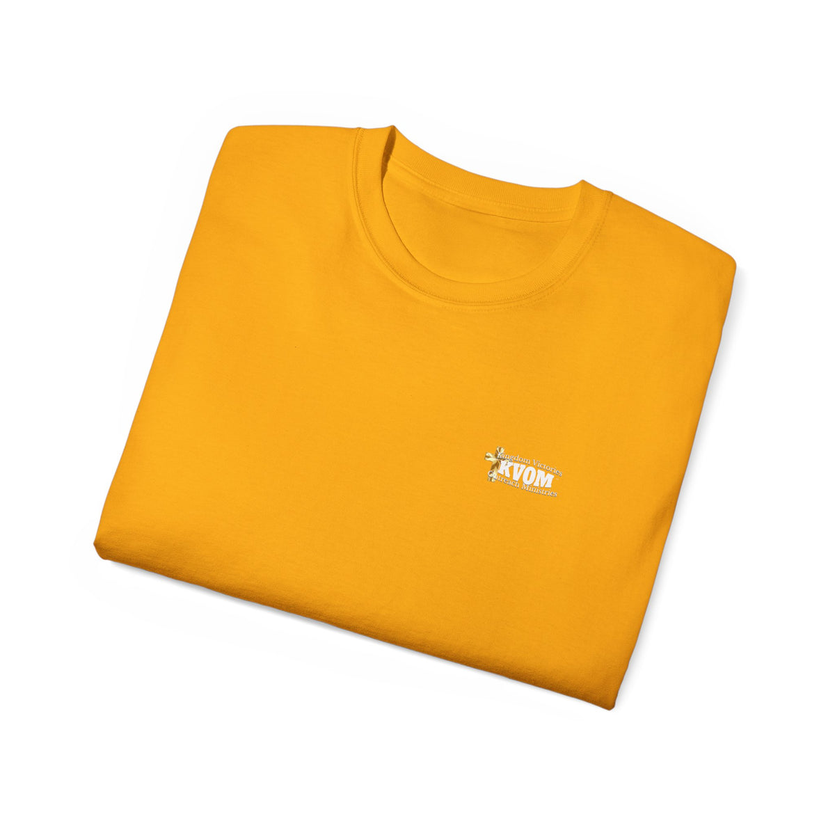 KVOM White Logo Essentials Tee