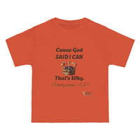 Cause God Said I Can Relaxed Fit Short-Sleeve T-Shirt