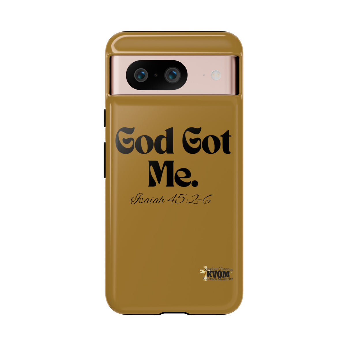 God Got Me KVOM Tough Case, Black Print