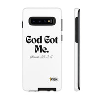 God Got Me KVOM Tough Case, Black Print