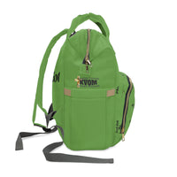 God Got Me KVOM Diaper Backpack, Green