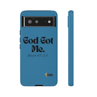 God Got Me KVOM Tough Case, Black Print