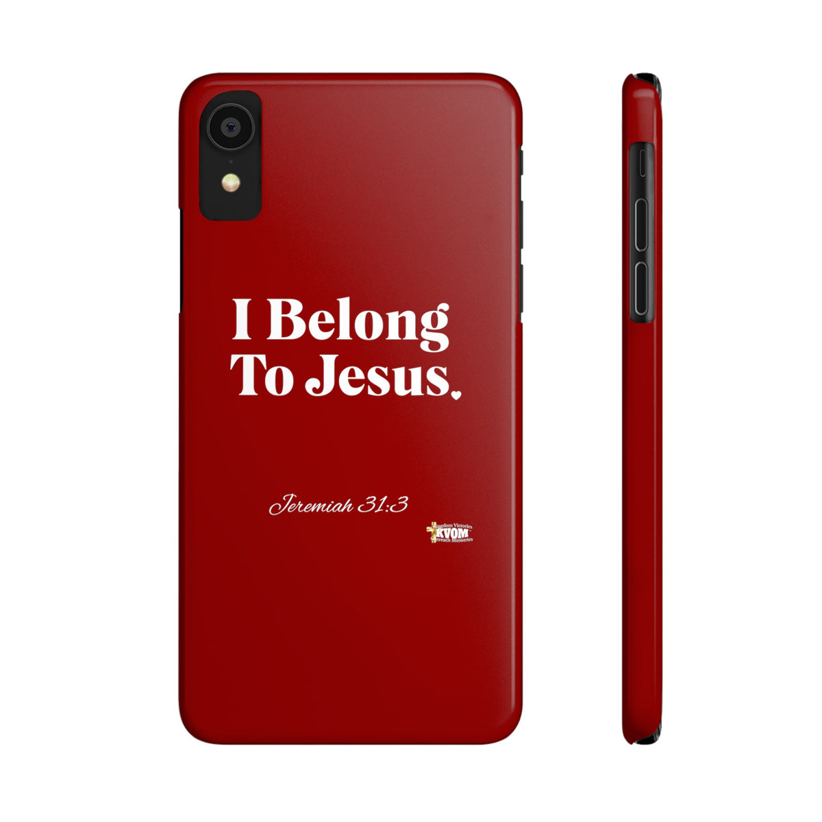 I Belong To Jesus Slim Phone Cases