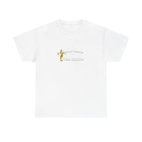 KVOM Logo White on White Mid T-Shirt