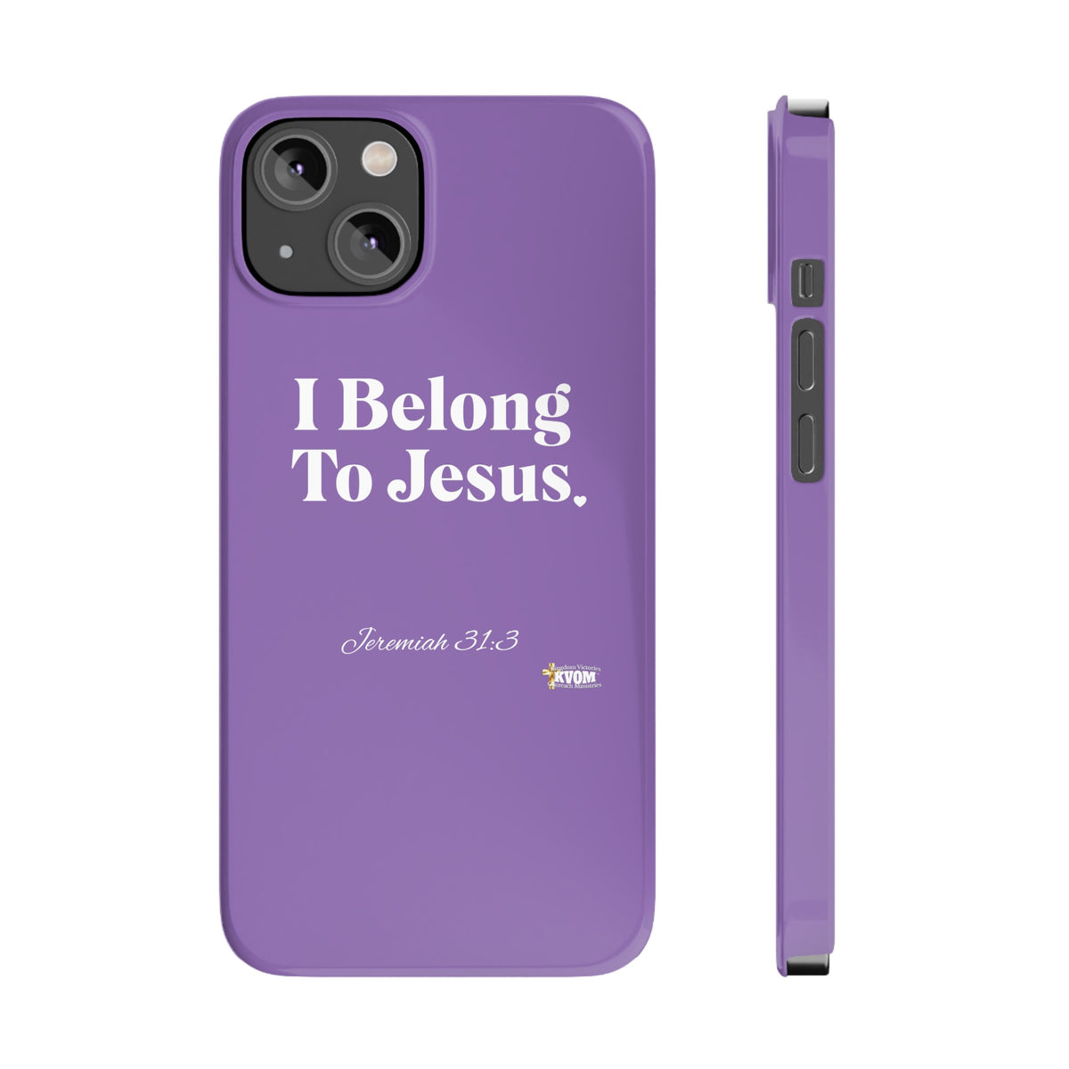 I Belong To Jesus Slim Phone Cases