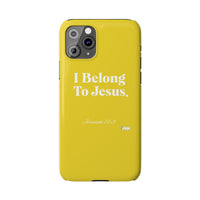 I Belong To Jesus Slim Phone Cases