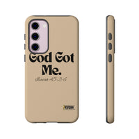 God Got Me KVOM Tough Case, Black Print