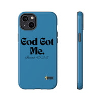 God Got Me KVOM Tough Case, Black Print