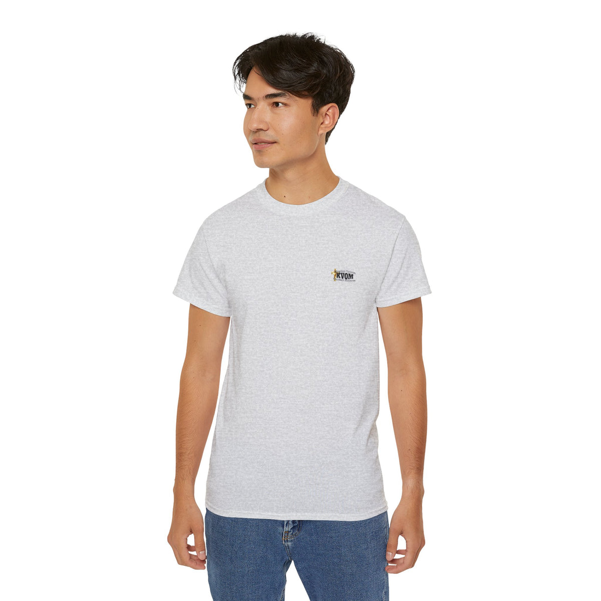 KVOM Black Logo Essentials Tee