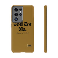 God Got Me KVOM Tough Case, Black Print