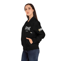 Savage in Prayer Women's Bomber Jacket, Black