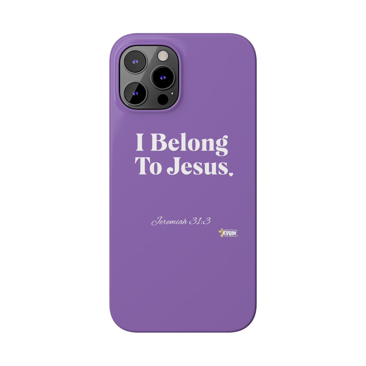 I Belong To Jesus Slim Phone Cases