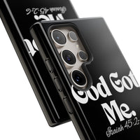 God Got Me KVOM Tough Case, White Print