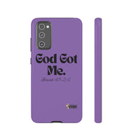 God Got Me KVOM Tough Case, Black Print