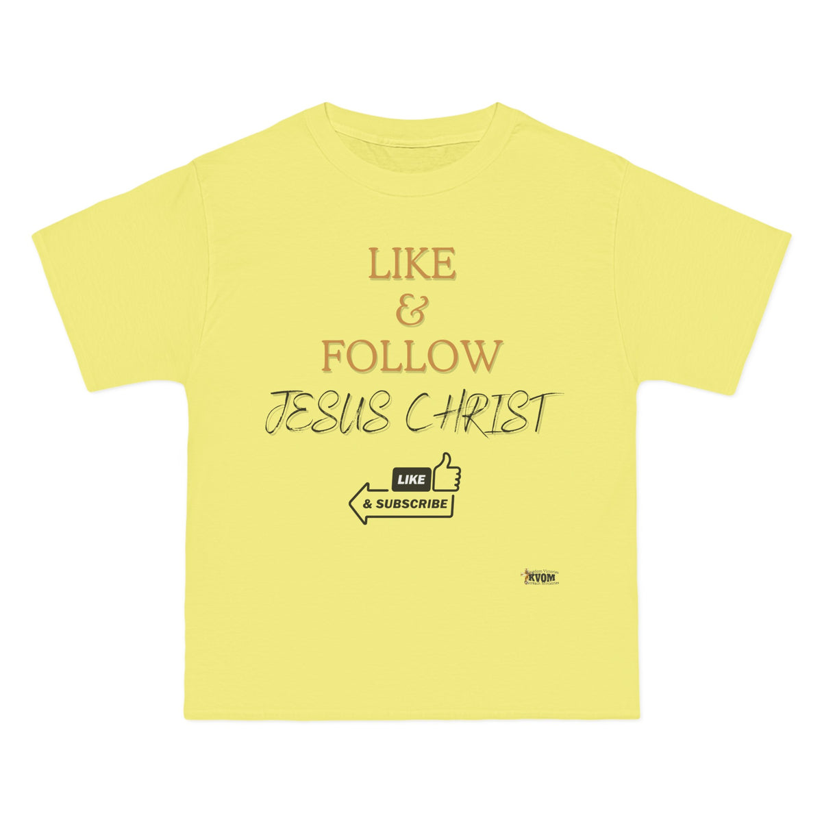 Like & Follow Jesus Relaxed Fit T-Shirt