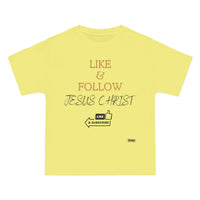 Like & Follow Jesus Relaxed Fit T-Shirt