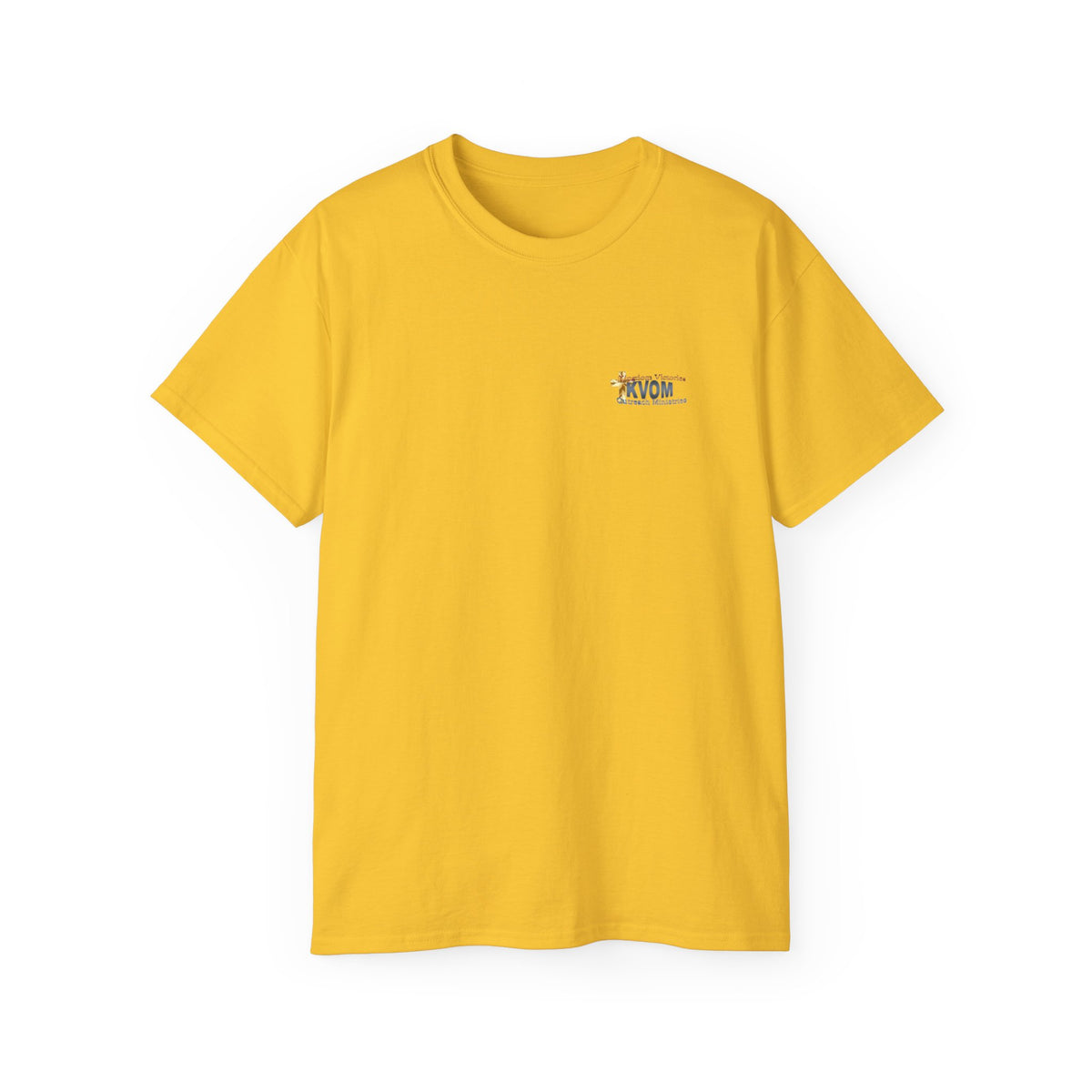 KVOM Blue Logo  Essentials Tee