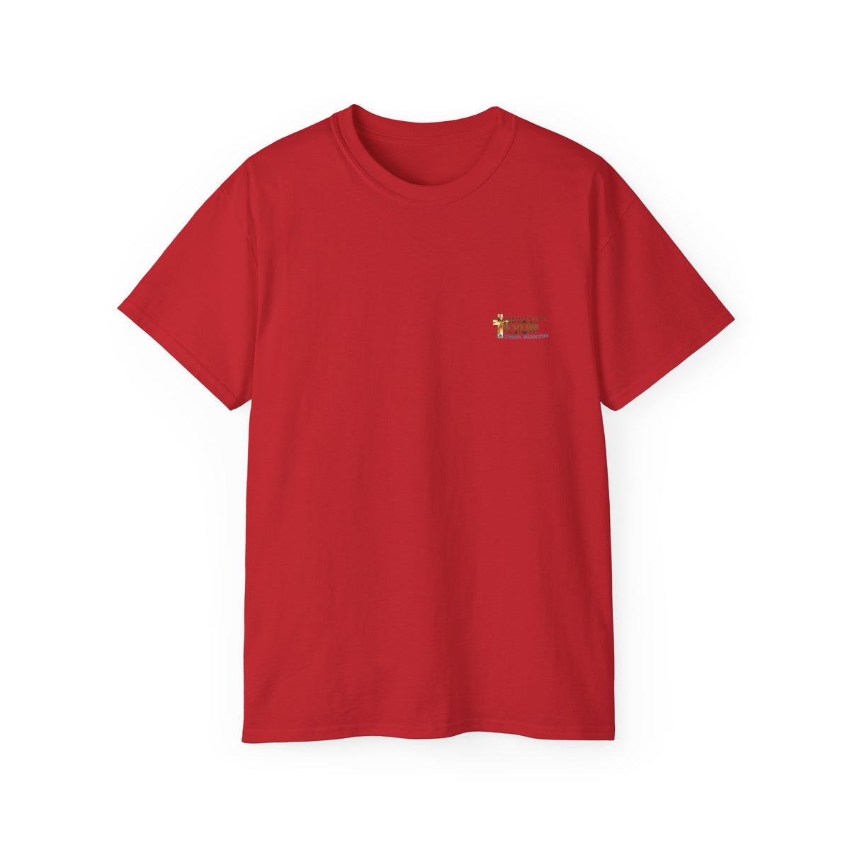 KVOM Brass Logo Essentials Tee