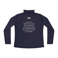 Christ The King Ladies Zip-Neck Pullover