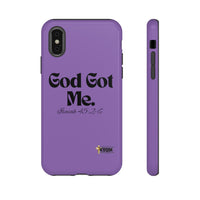 God Got Me KVOM Tough Case, Black Print