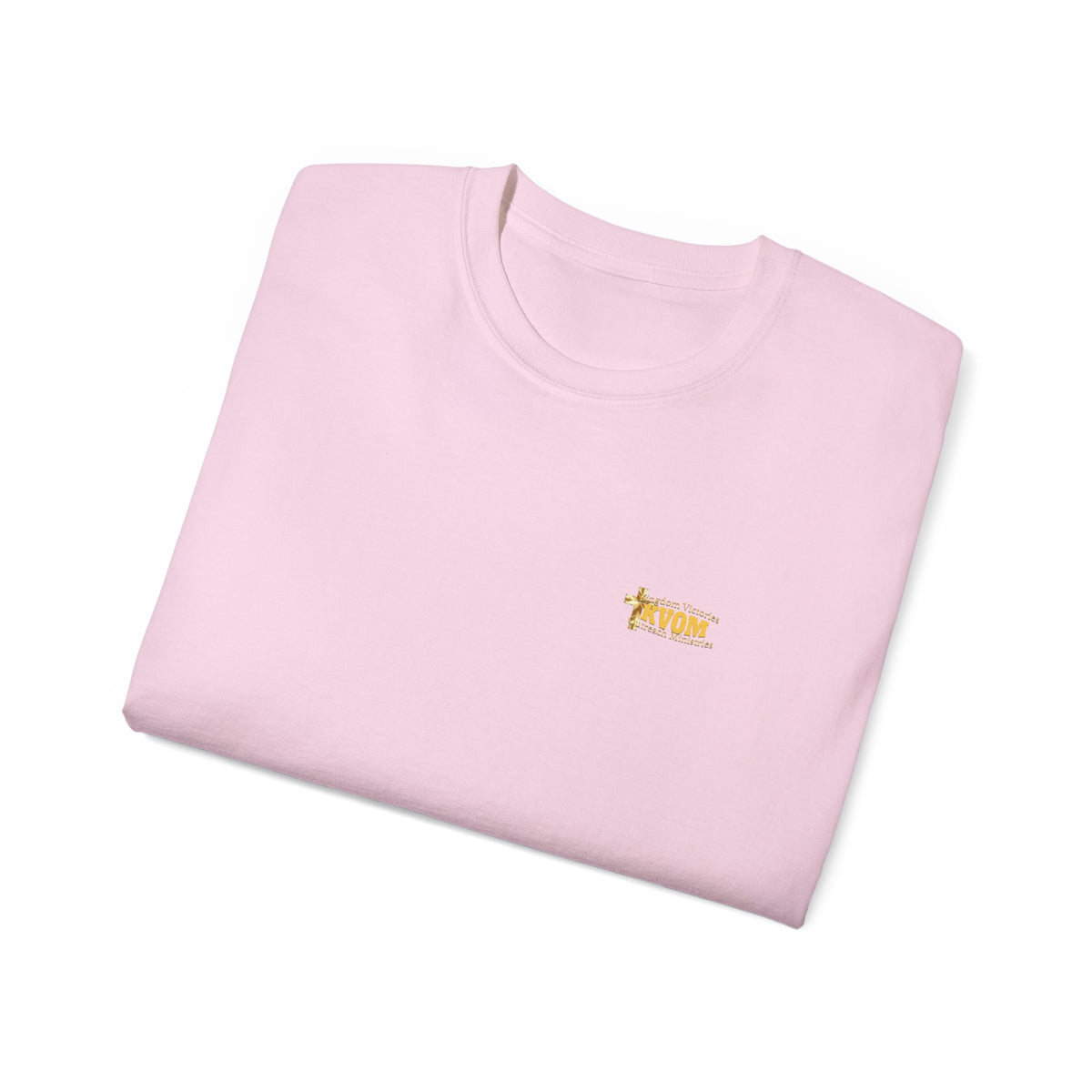 KVOM Yellow Gold Logo Basics Tee