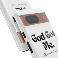 God Got Me KVOM Tough Case, Black Print