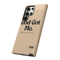 God Got Me KVOM Tough Case, Black Print