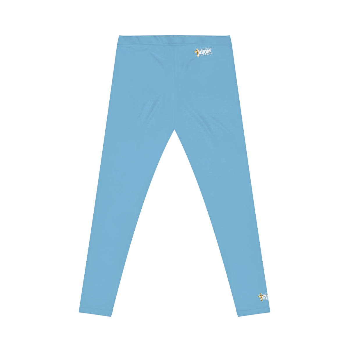 KVOM Women's Casual Leggings, Sky Blue