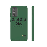 God Got Me KVOM Tough Case, Black Print