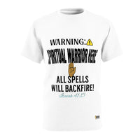 WARNING: Spiritual Warrior Here Men's T-Shirt