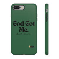 God Got Me KVOM Tough Case, Black Print