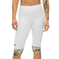 Satan Owes Me 50-Leven Billion Women’s Leggings, White