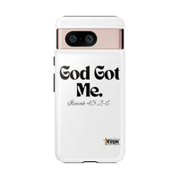 God Got Me KVOM Tough Case, Black Print