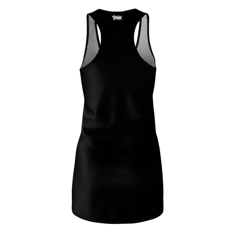 Don't Give Up On God Women's Racerback Dress, Black