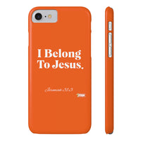 I Belong To Jesus Slim Phone Cases