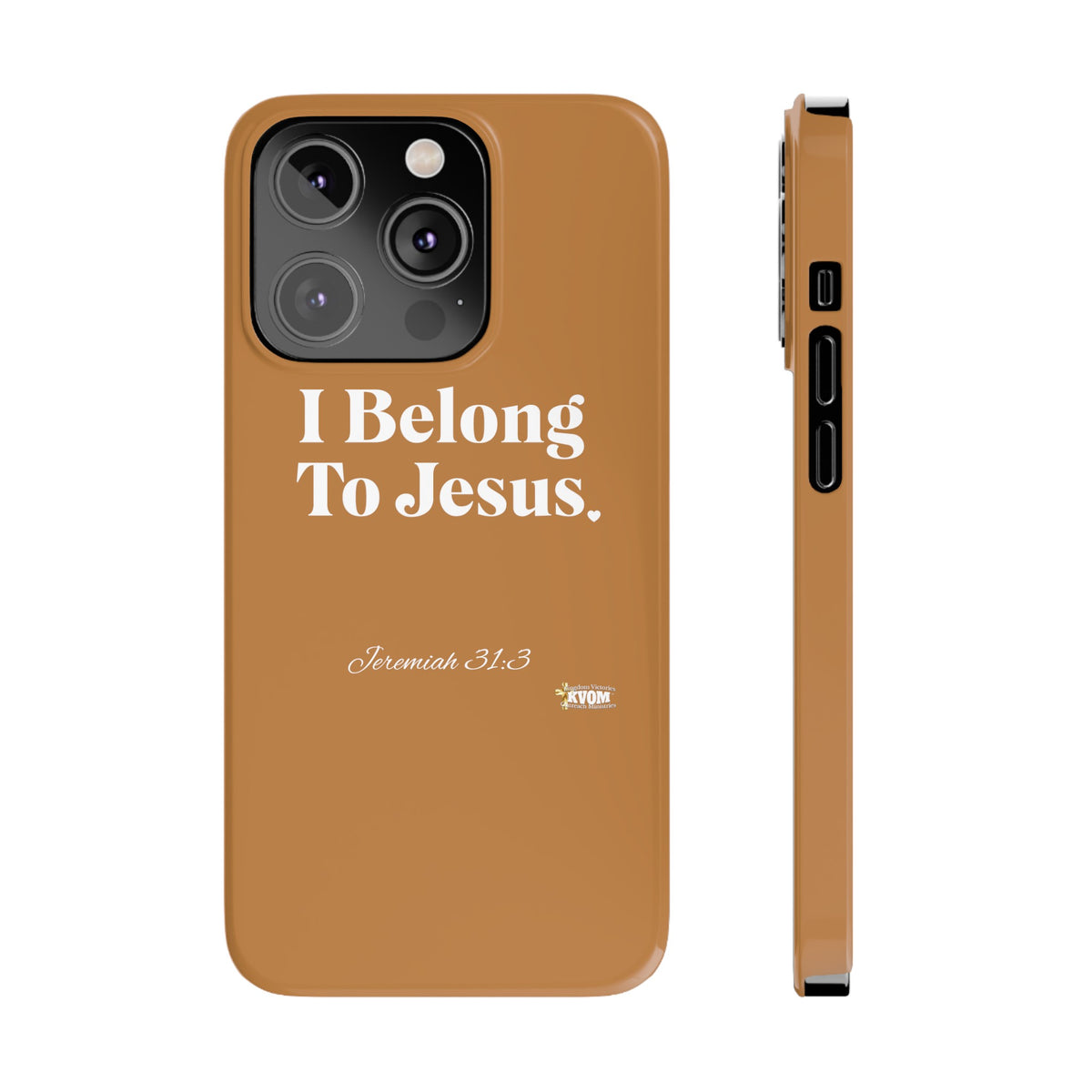 I Belong To Jesus Slim Phone Cases