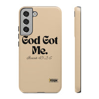 God Got Me KVOM Tough Case, Black Print